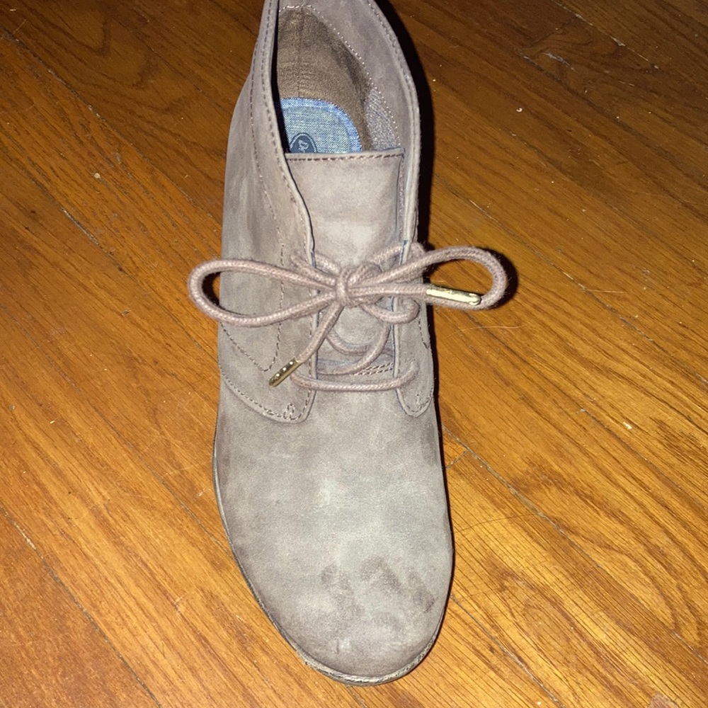 Dr. Scholl’s wedge bootie.